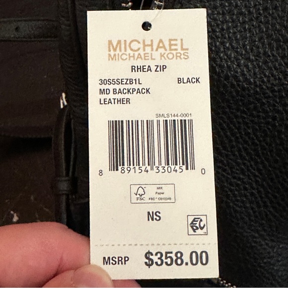 Michael Kors Rhea Zip Medium Backpack - Picture 6 of 6